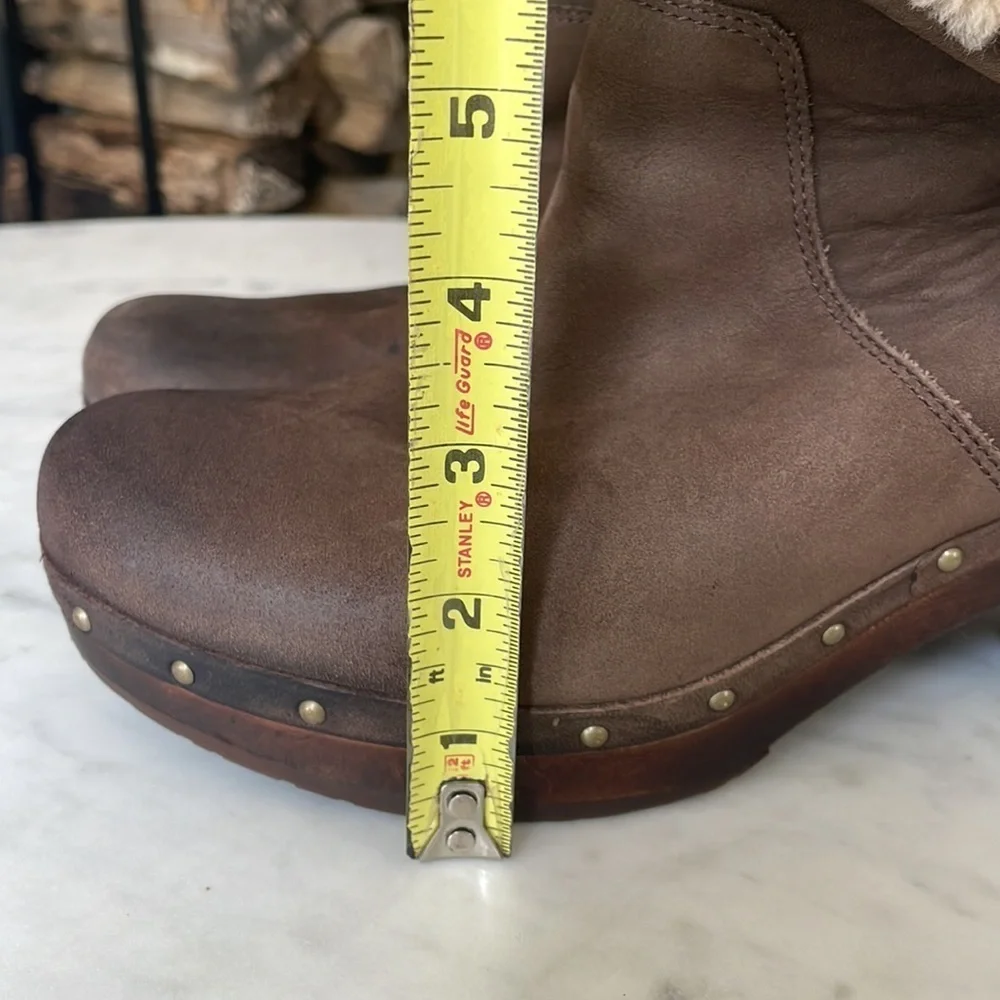 UGG shearling clog